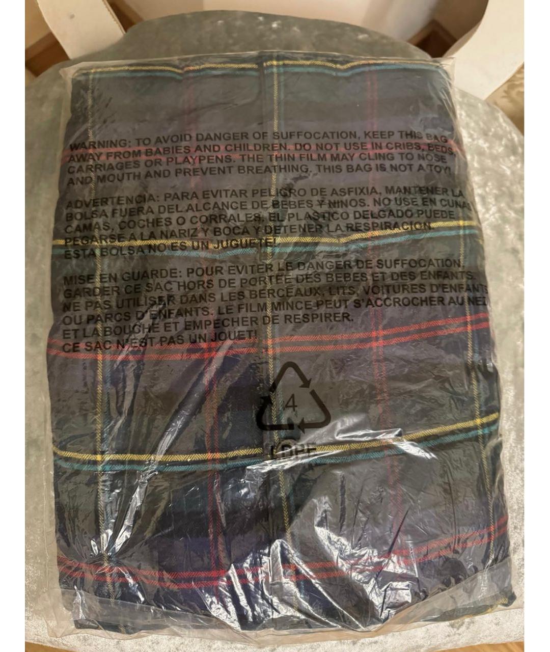 RALPH LAUREN Темно-синяя хлопковая пижама, фото 6