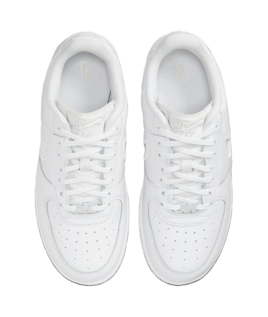 NIKE Белые кожаные кроссовки, фото 4