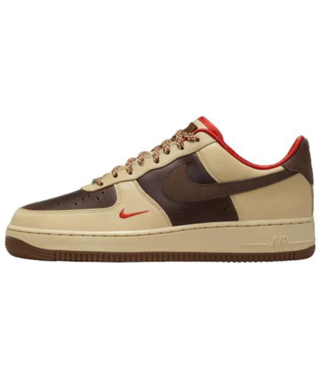 NIKE Коричневые низкие кроссовки / кеды, фото 2
