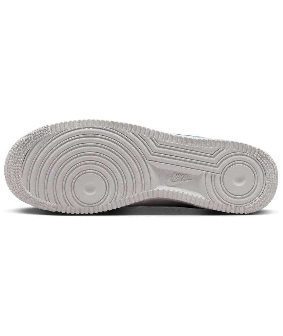 NIKE Белые кожаные низкие кроссовки / кеды, фото 6