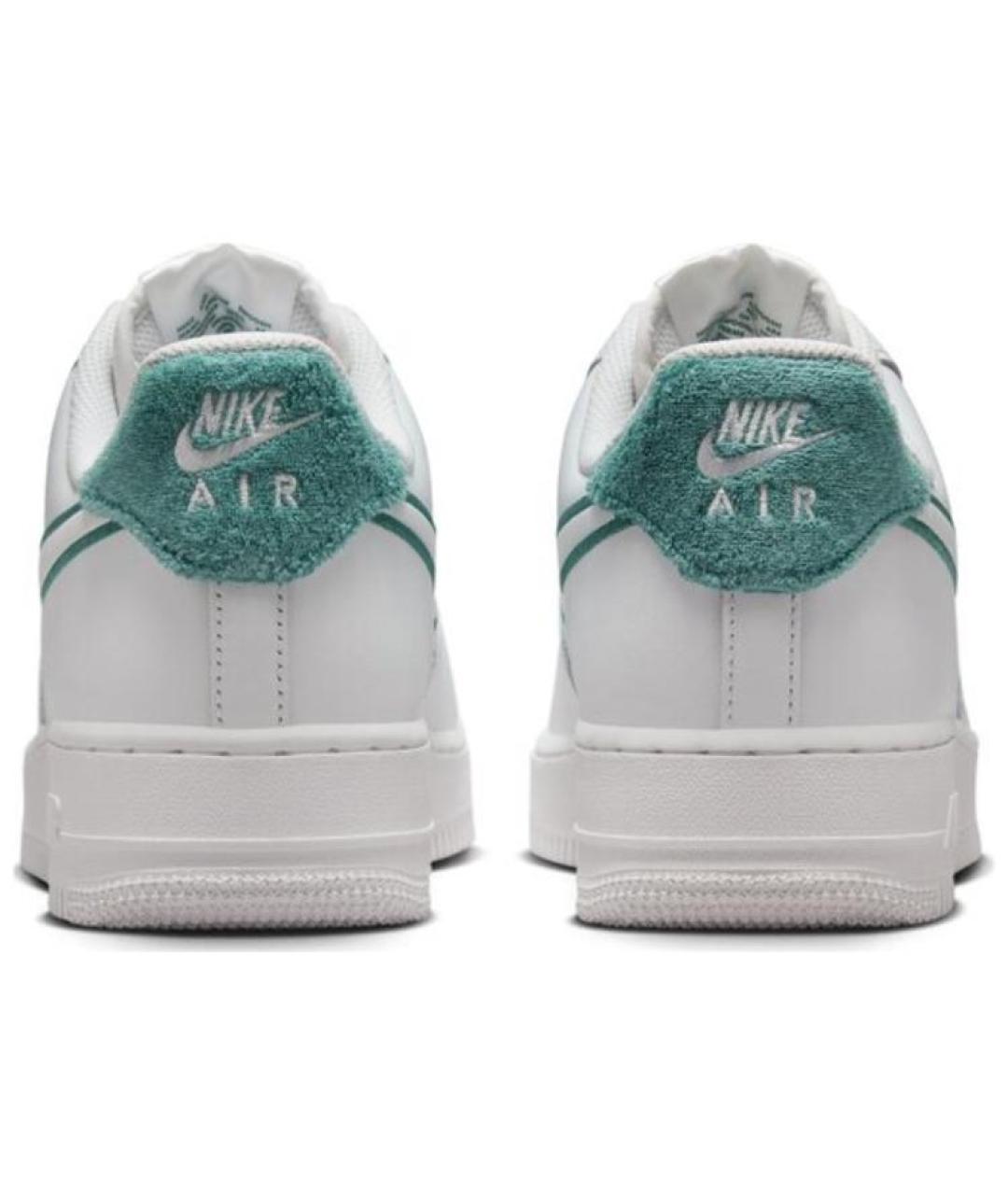 NIKE Белые кожаные низкие кроссовки / кеды, фото 5