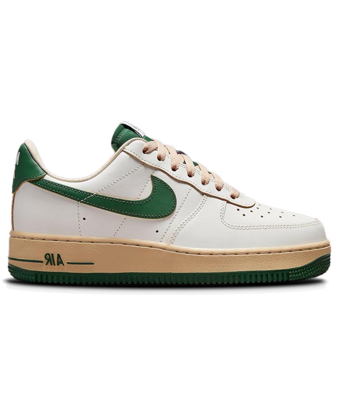 NIKE Белые кожаные кроссовки, фото 1