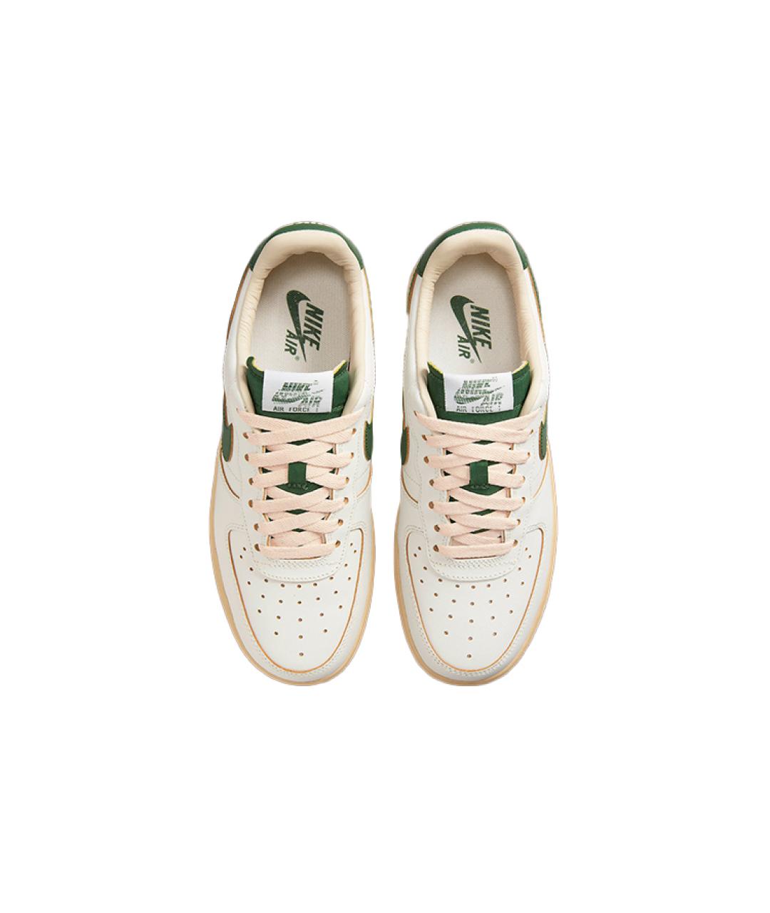 NIKE Белые кожаные кроссовки, фото 5