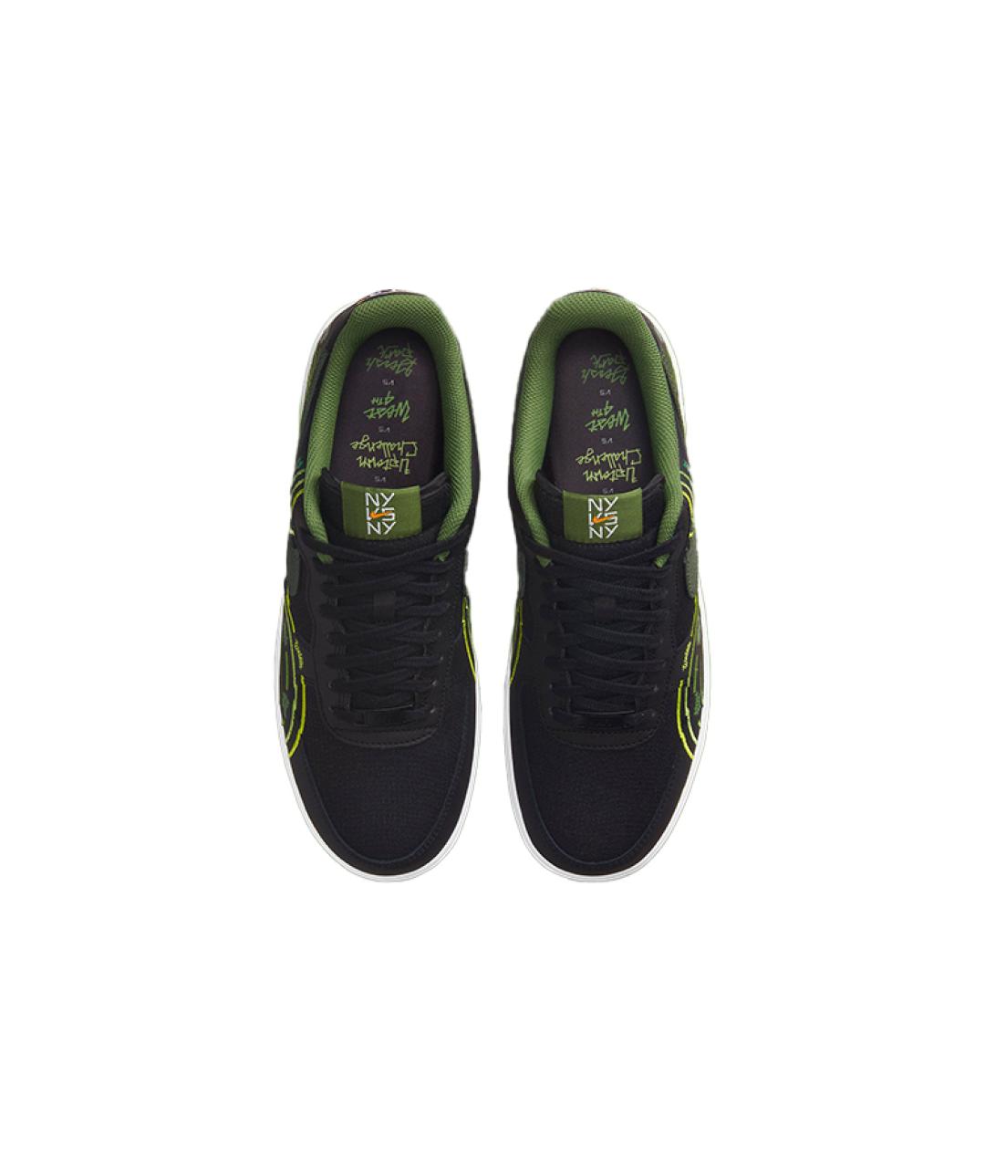 NIKE Черные низкие кроссовки / кеды, фото 5