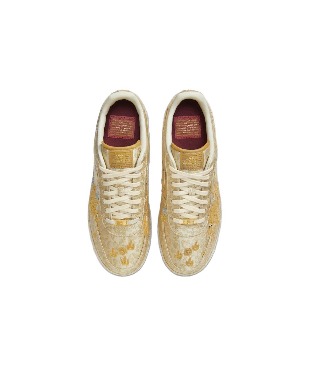 NIKE Золотые кроссовки, фото 5