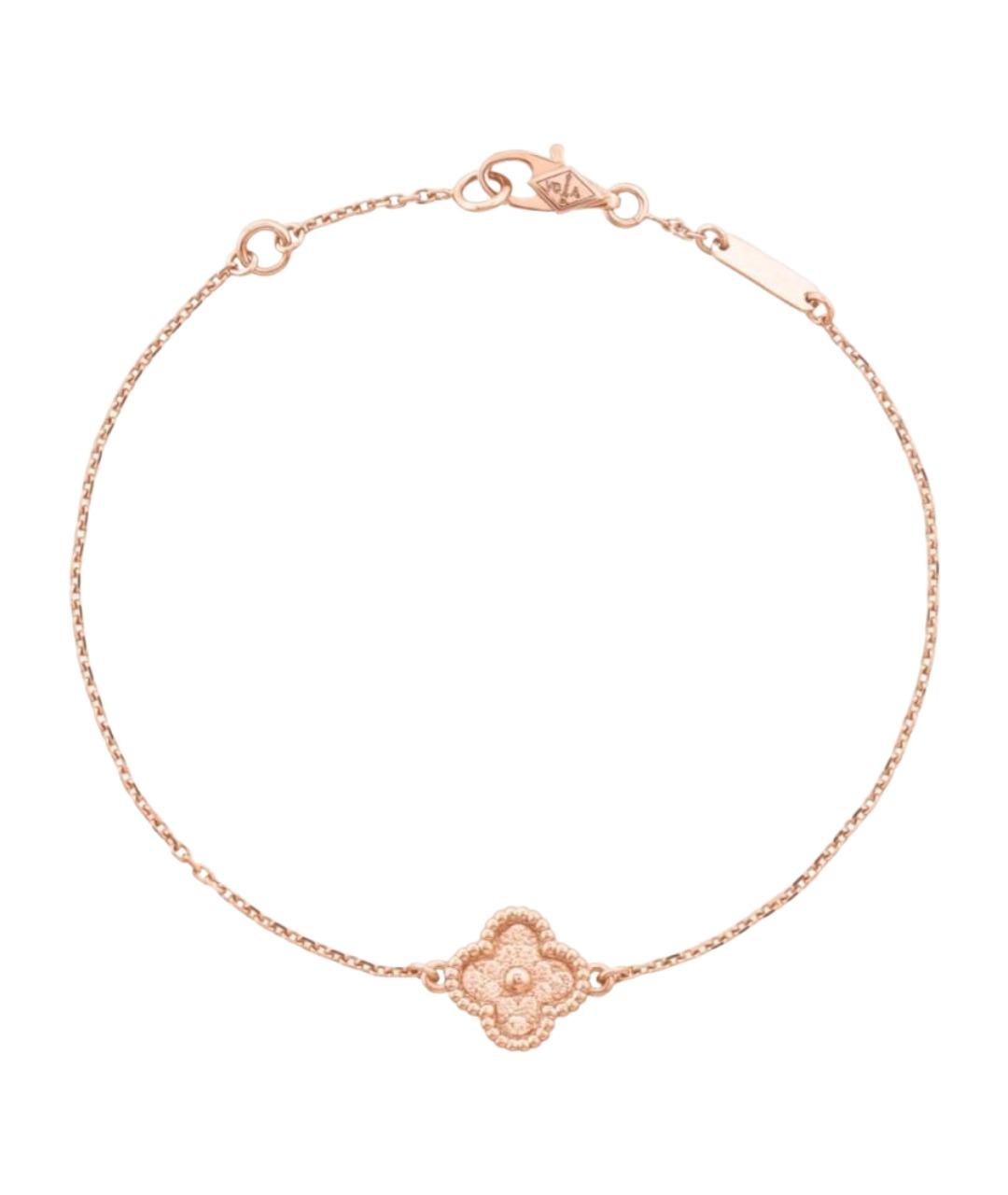 VAN CLEEF & ARPELS Золотой браслет из розового золота, фото 1