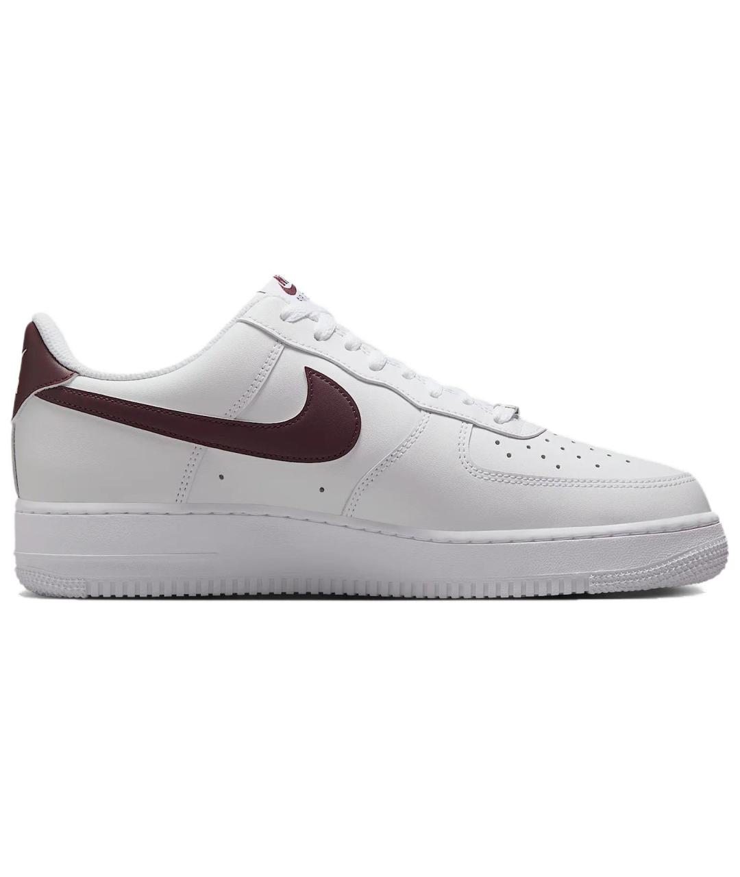 NIKE Белые кожаные низкие кроссовки / кеды, фото 3