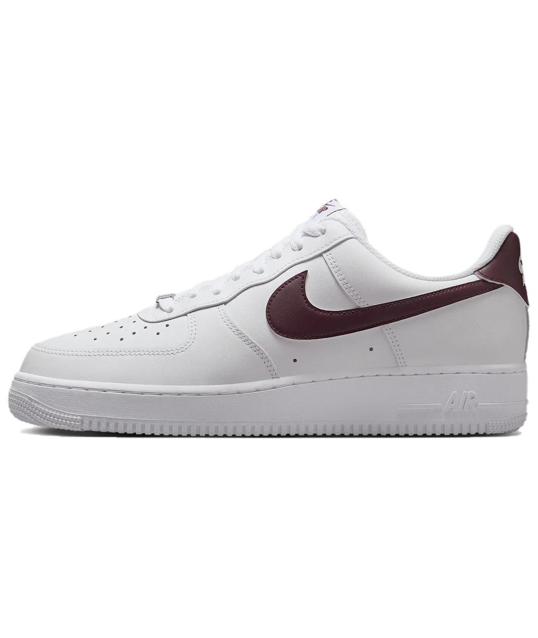 NIKE Белые кожаные низкие кроссовки / кеды, фото 2