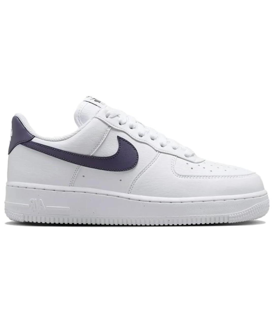 NIKE Белые кожаные кроссовки, фото 1