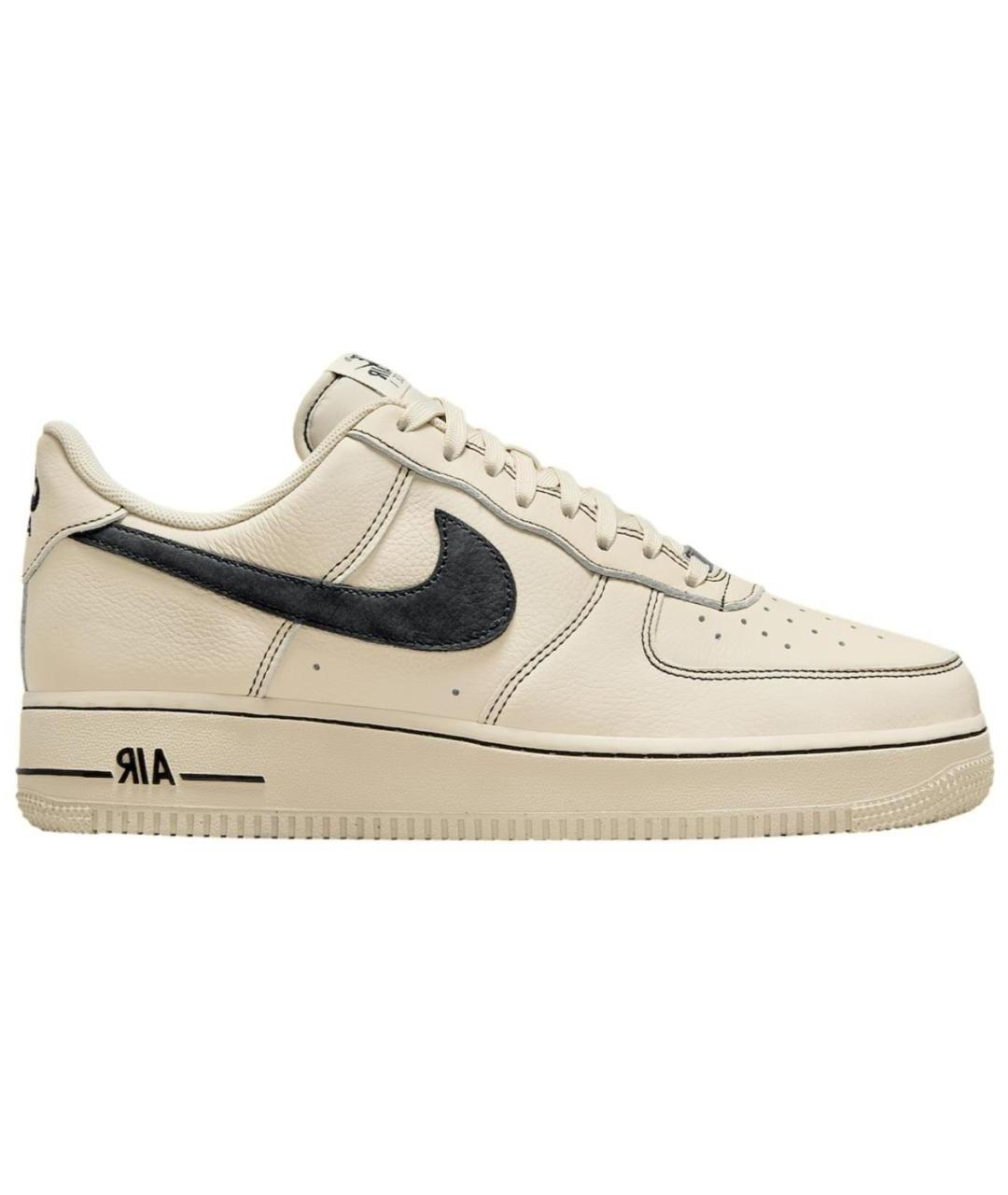 NIKE Бежевые низкие кроссовки / кеды, фото 1