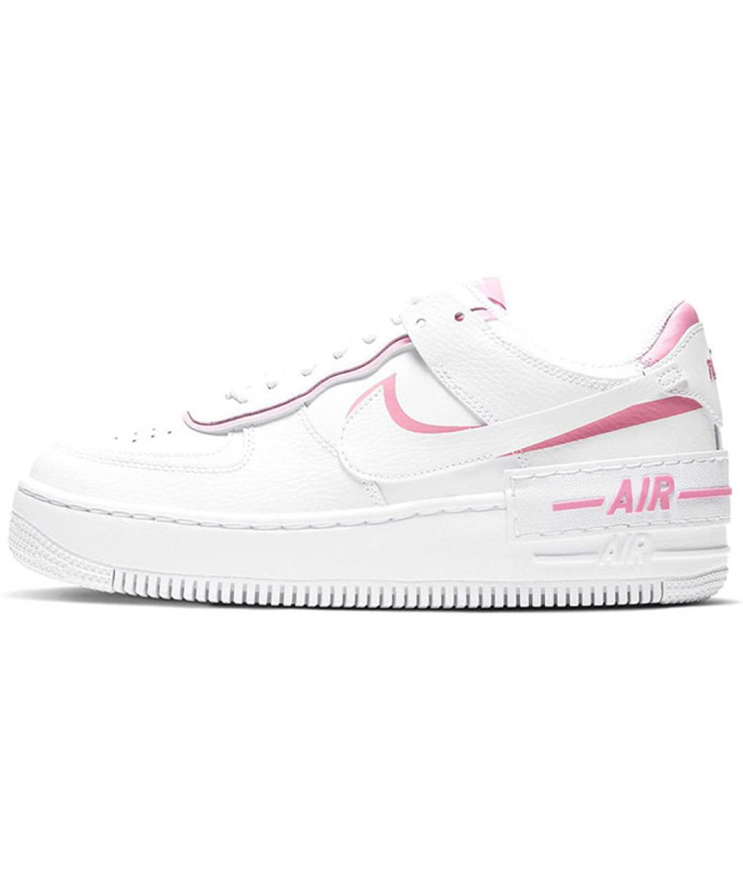 NIKE Белые кожаные кроссовки, фото 3