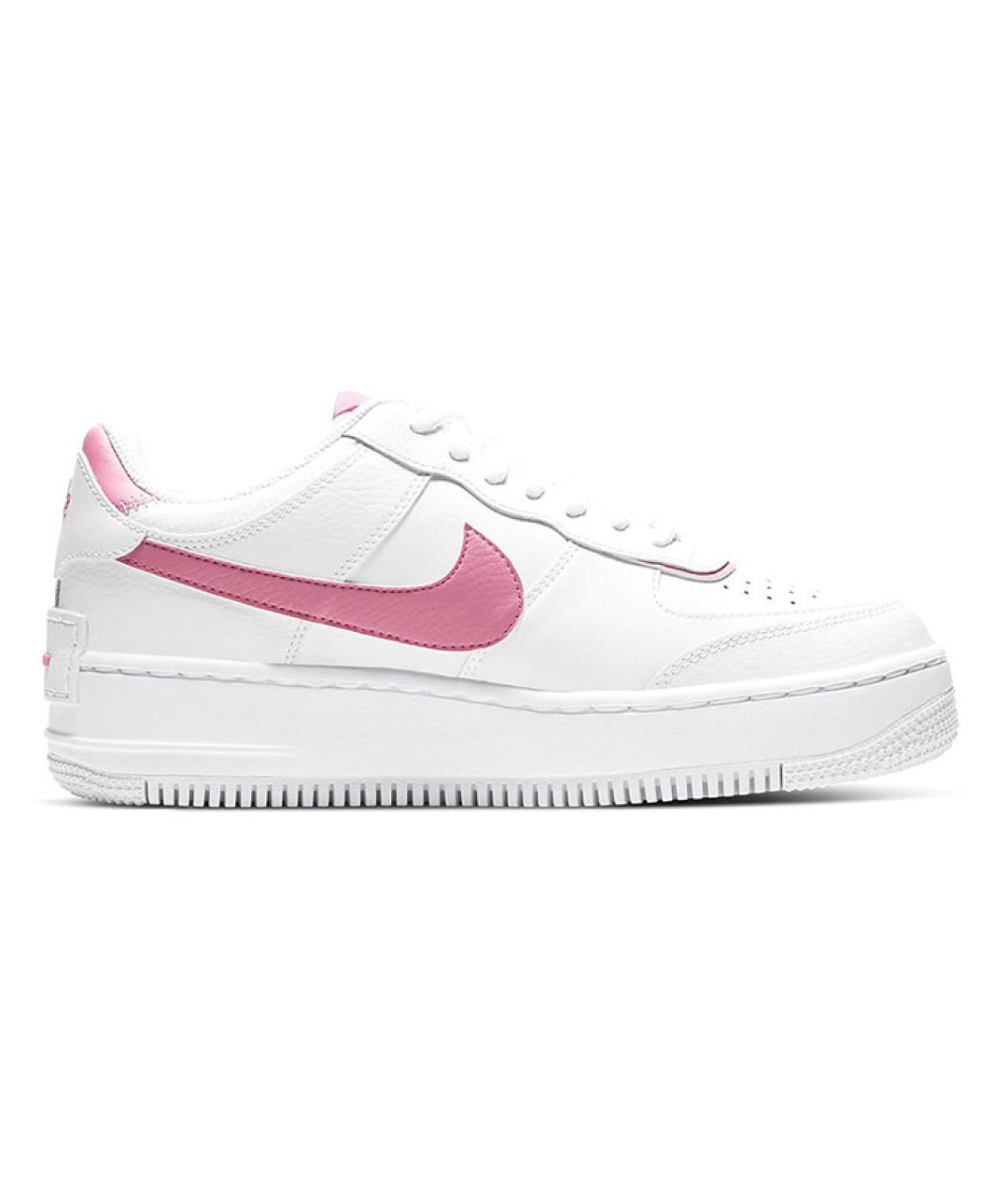 NIKE Белые кожаные кроссовки, фото 2