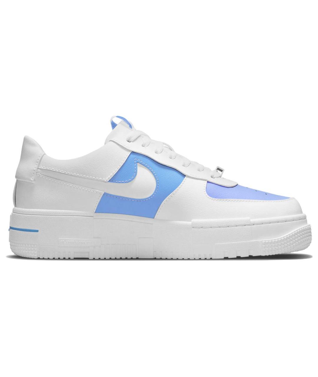 NIKE Белые кожаные кроссовки, фото 2