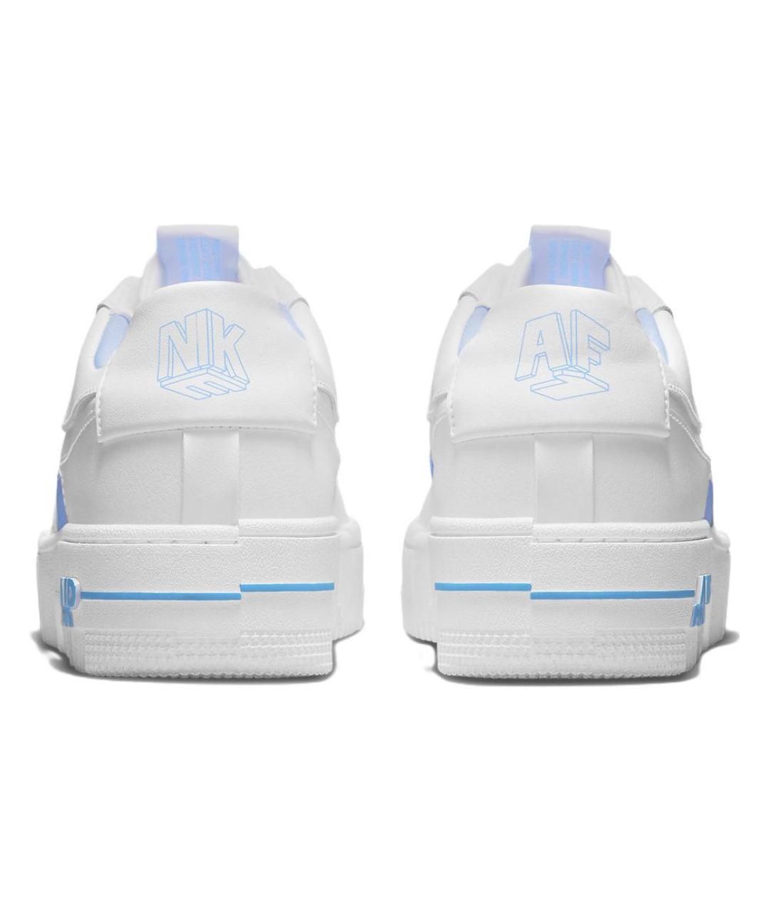 NIKE Белые кожаные кроссовки, фото 6