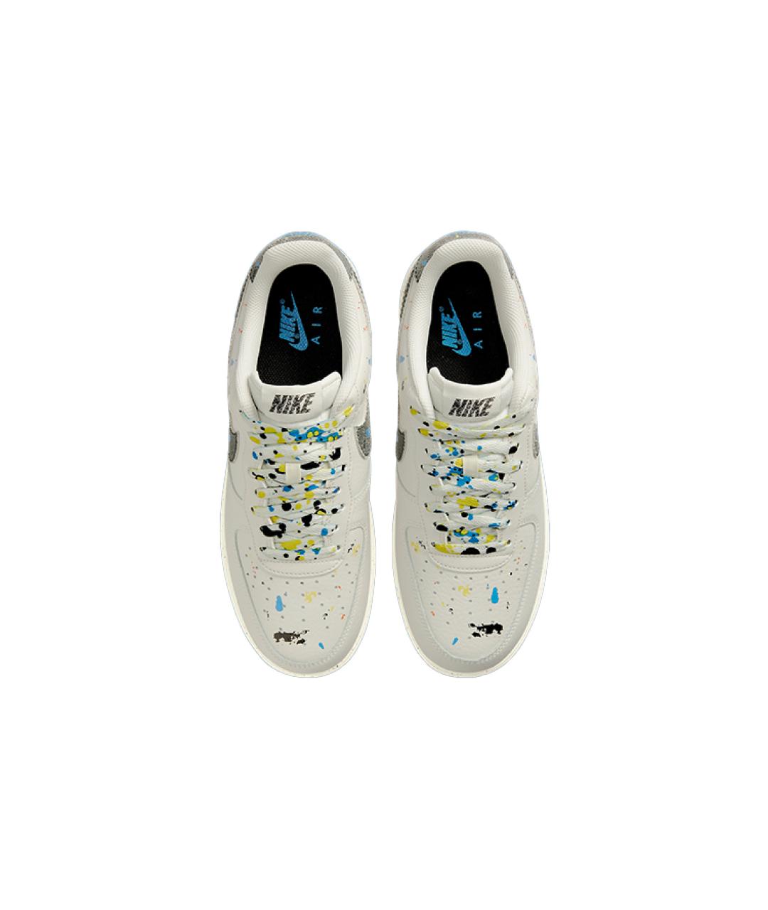 NIKE Белые кожаные кроссовки, фото 5