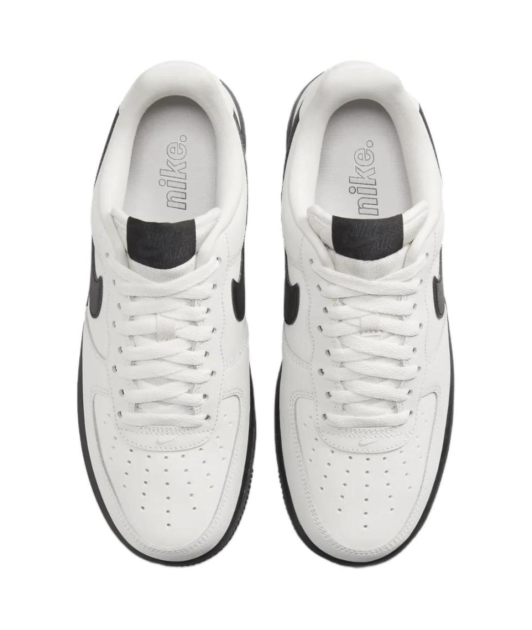 NIKE Белые кожаные кроссовки, фото 5