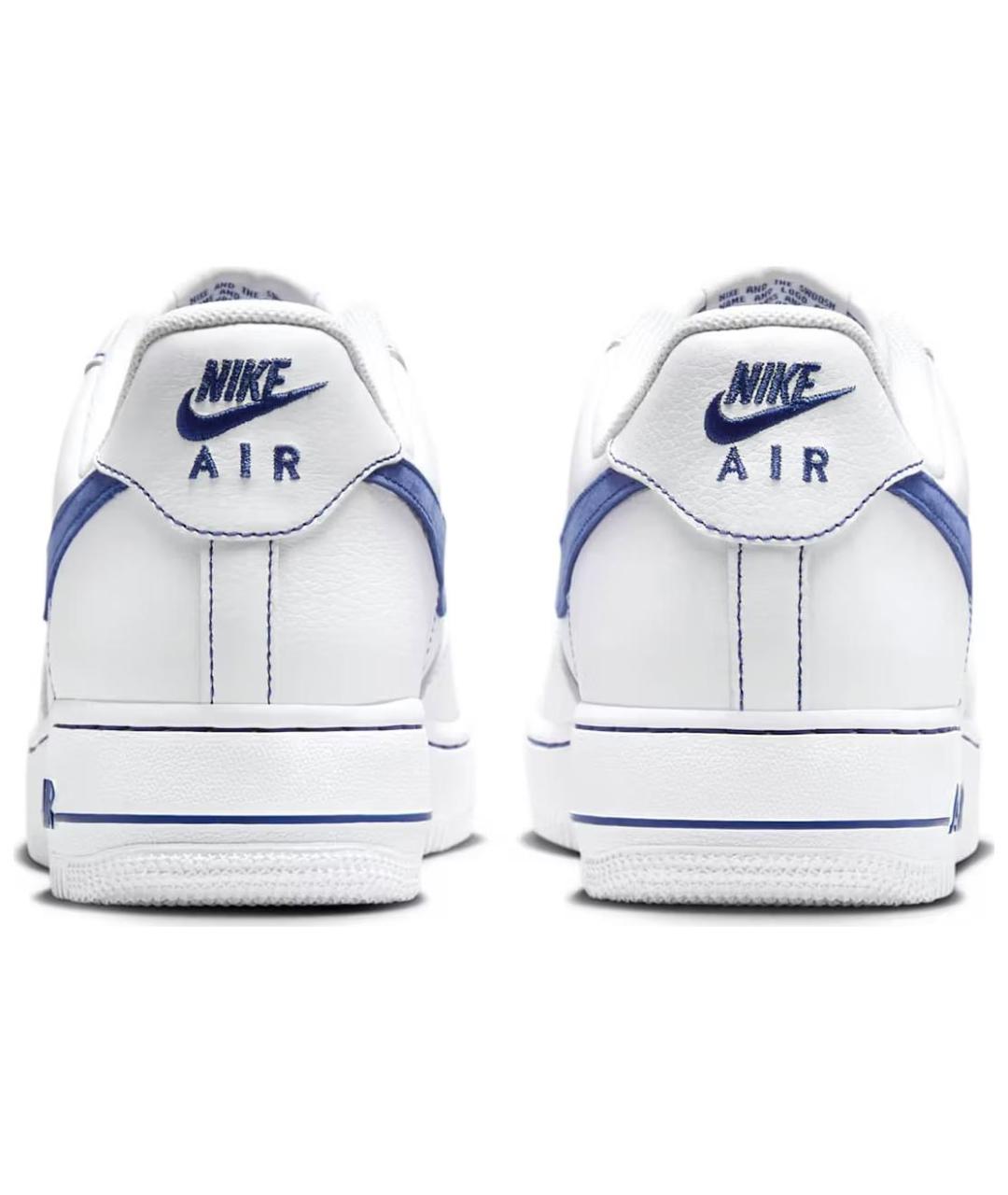 NIKE Белые кожаные низкие кроссовки / кеды, фото 6