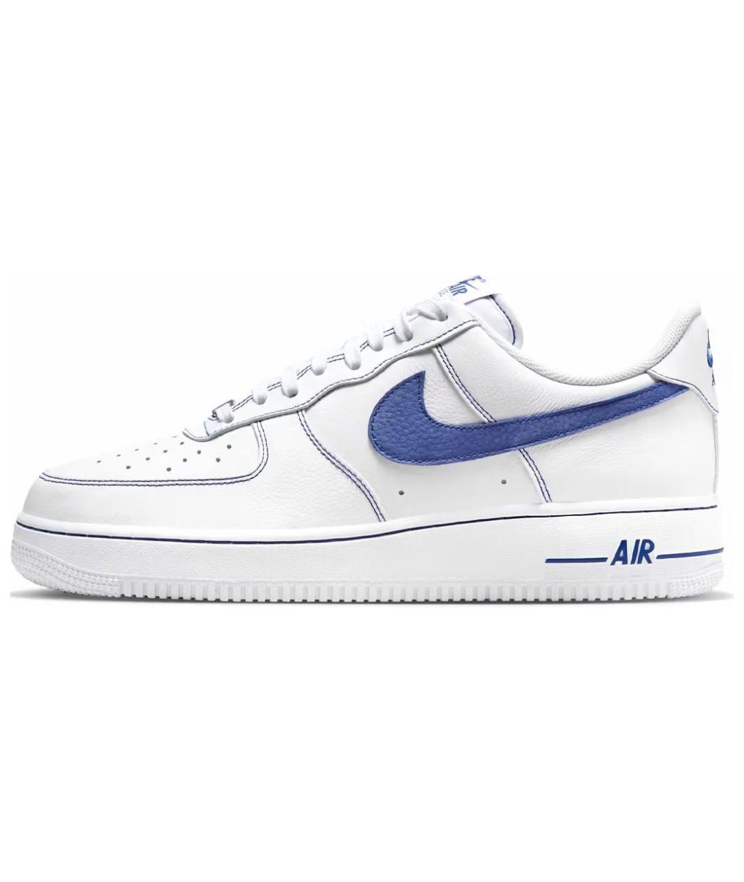 NIKE Белые кожаные низкие кроссовки / кеды, фото 2