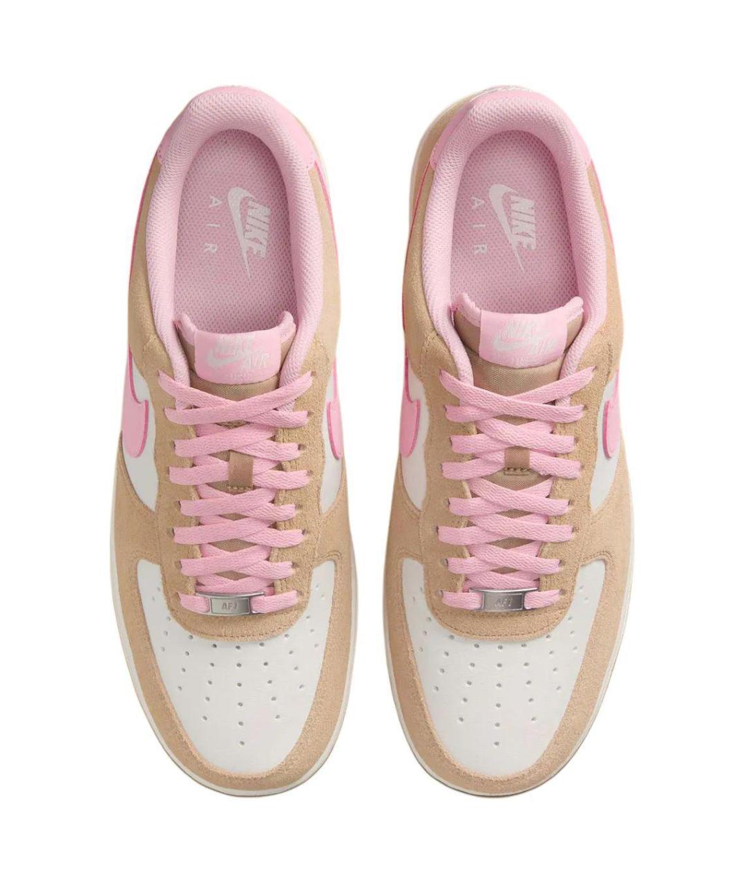 NIKE Розовые низкие кроссовки / кеды, фото 4