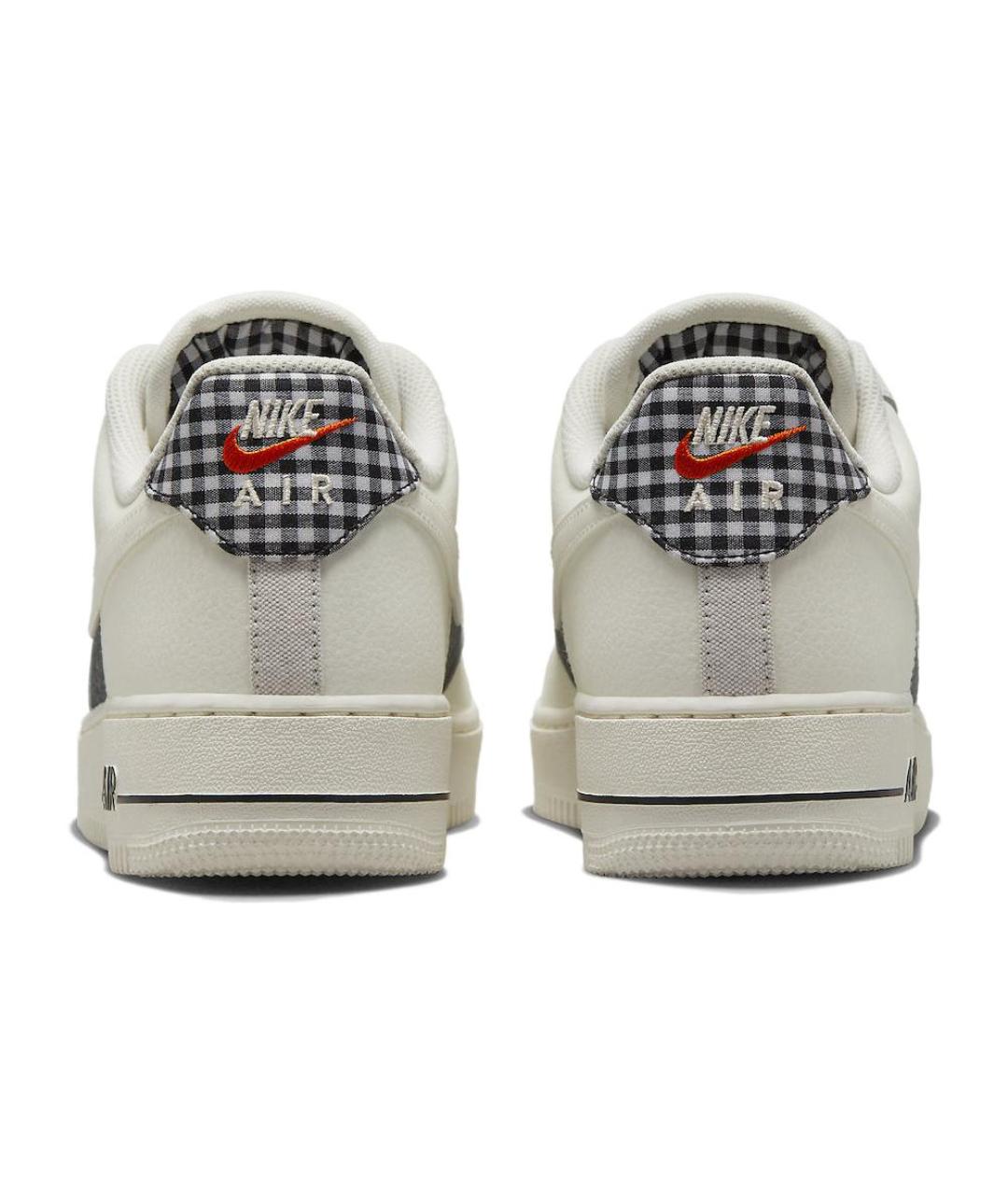 NIKE Белые кожаные низкие кроссовки / кеды, фото 6