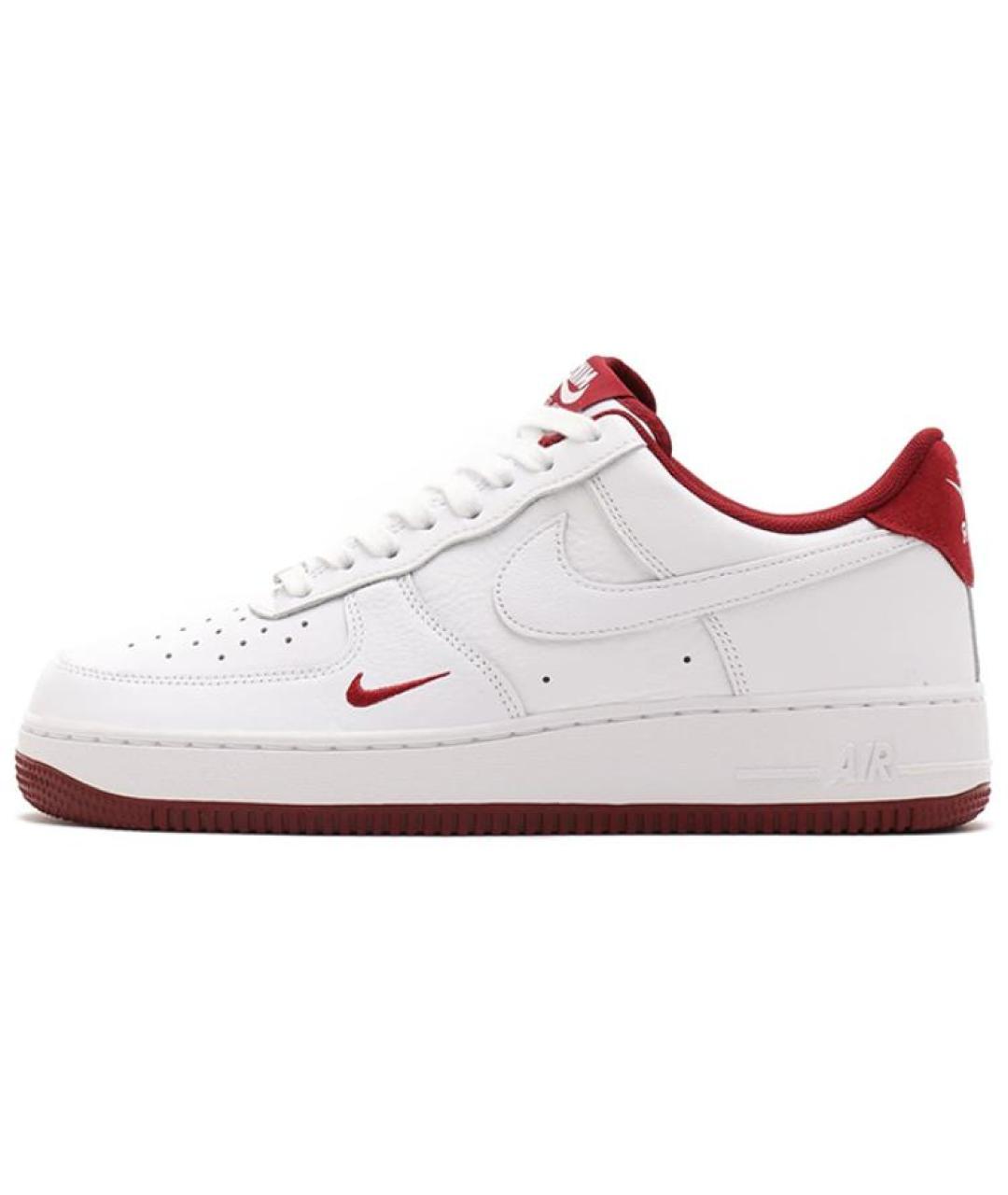 NIKE Белые кожаные низкие кроссовки / кеды, фото 2