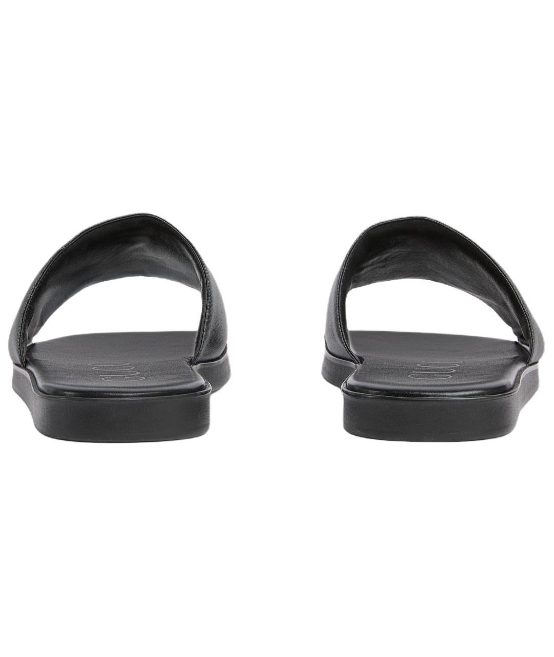 GUCCI Черные шлепанцы, фото 5