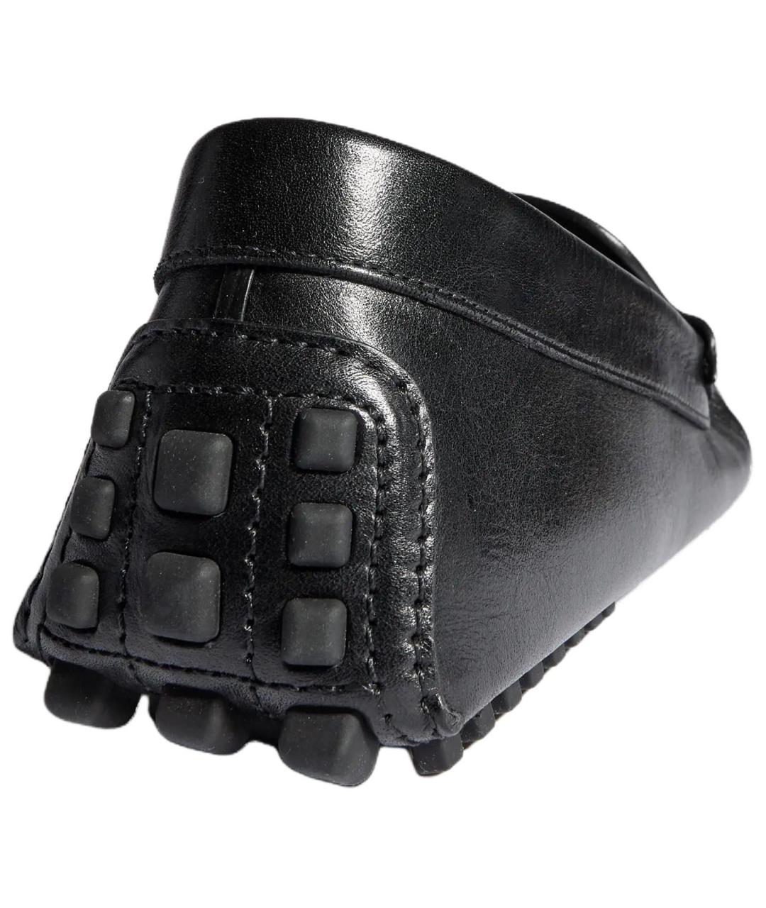 GUCCI Черные кожаные лоферы, фото 5