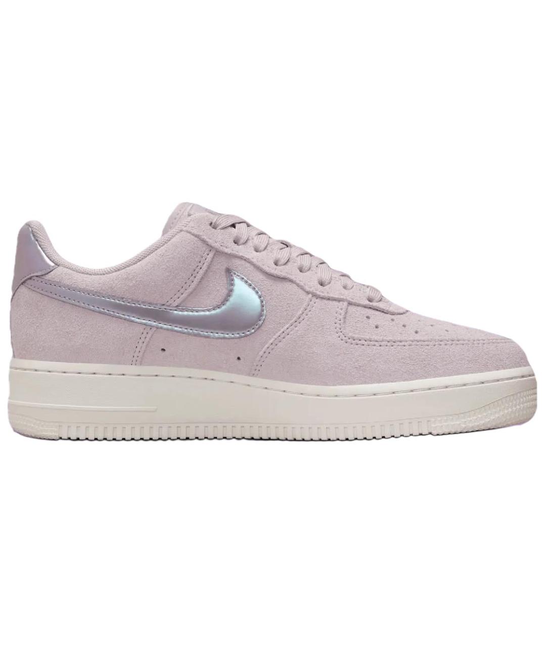 NIKE Фиолетовые замшевые кроссовки, фото 2