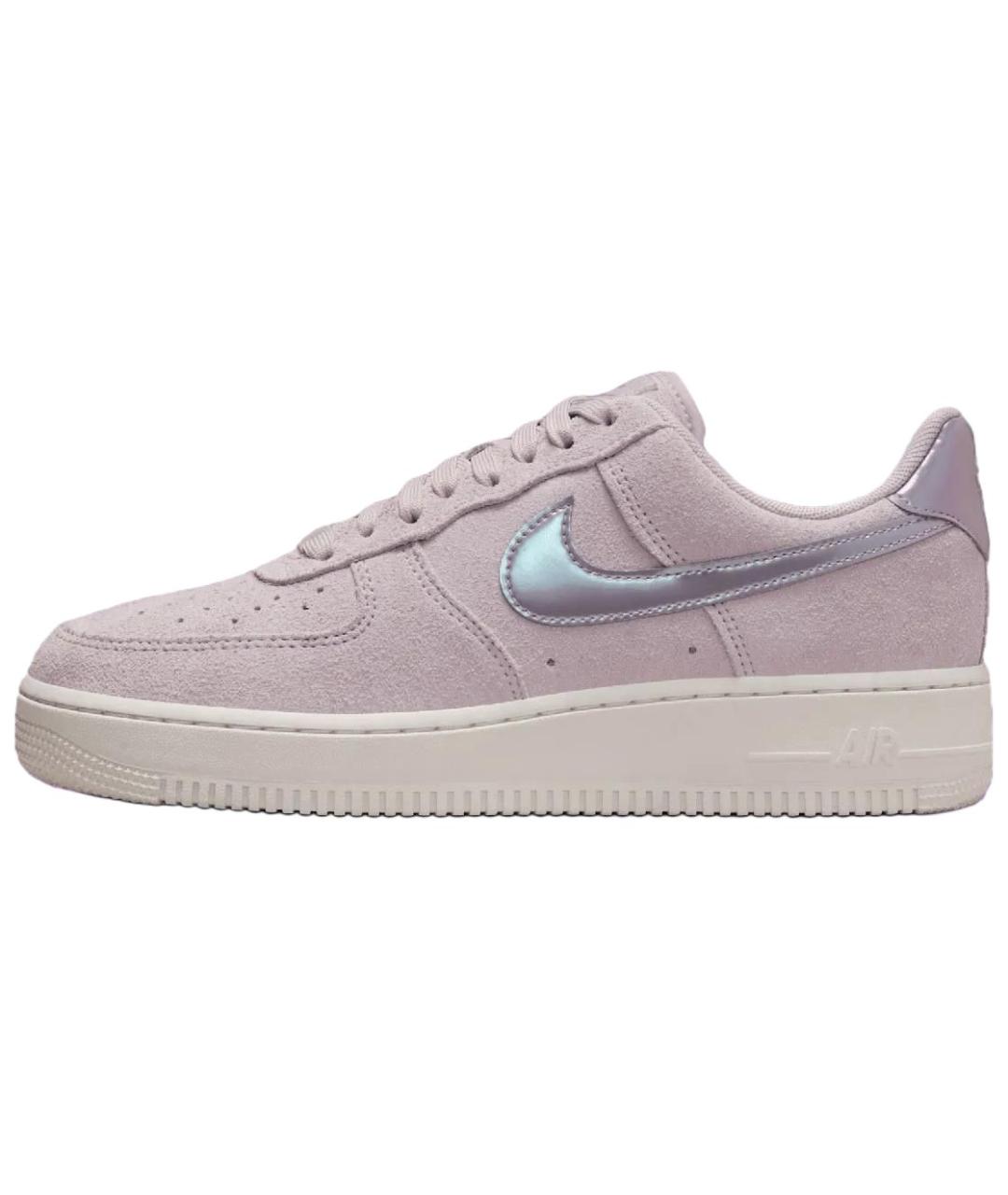 NIKE Фиолетовые замшевые кроссовки, фото 4