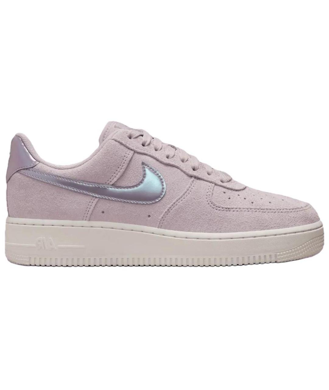 NIKE Фиолетовые замшевые кроссовки, фото 1