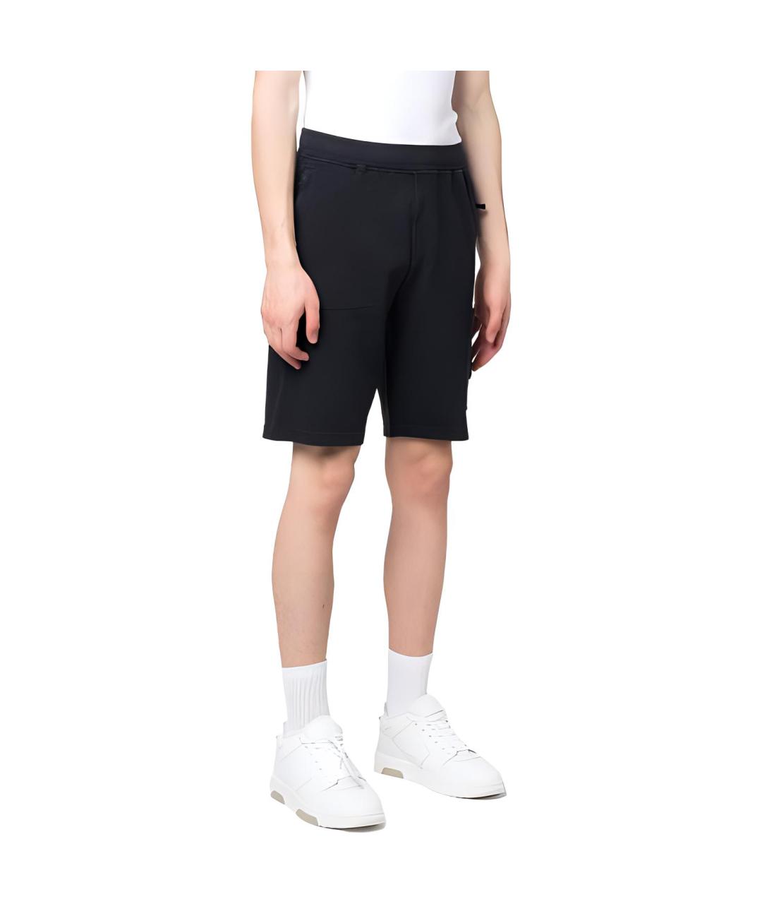 STONE ISLAND Темно-синие шорты, фото 3