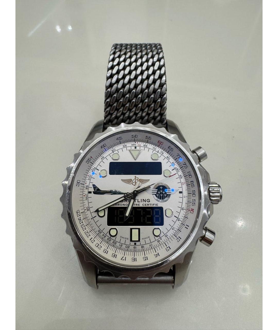 BREITLING Серебряные часы, фото 5