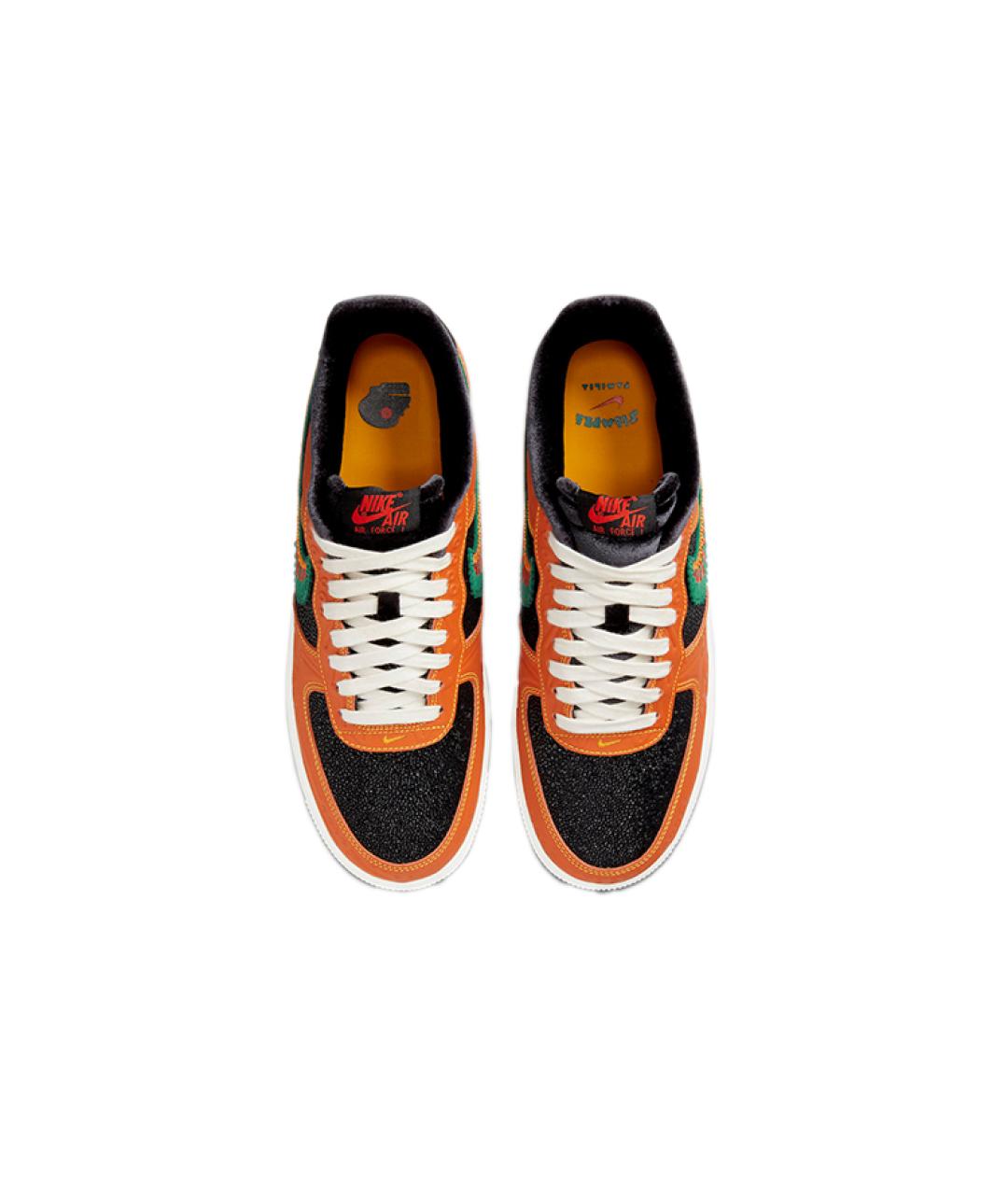 NIKE Оранжевое низкие кроссовки / кеды, фото 5