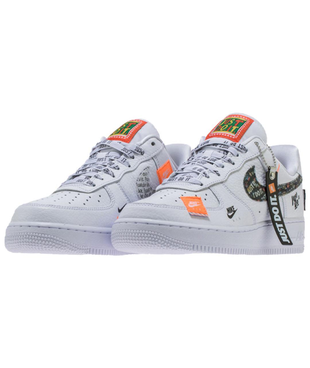 NIKE Белые кожаные кроссовки, фото 3