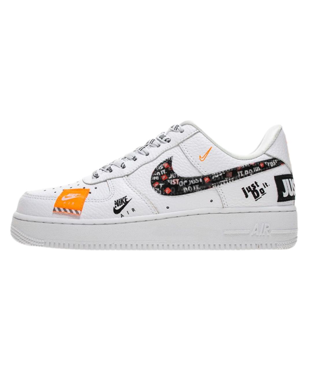 NIKE Белые кожаные кроссовки, фото 4