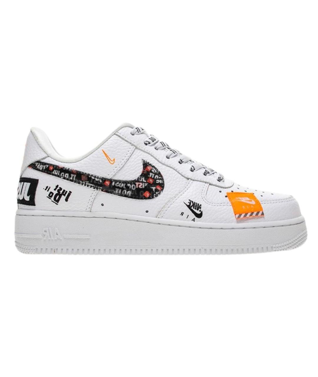 NIKE Белые кожаные кроссовки, фото 1