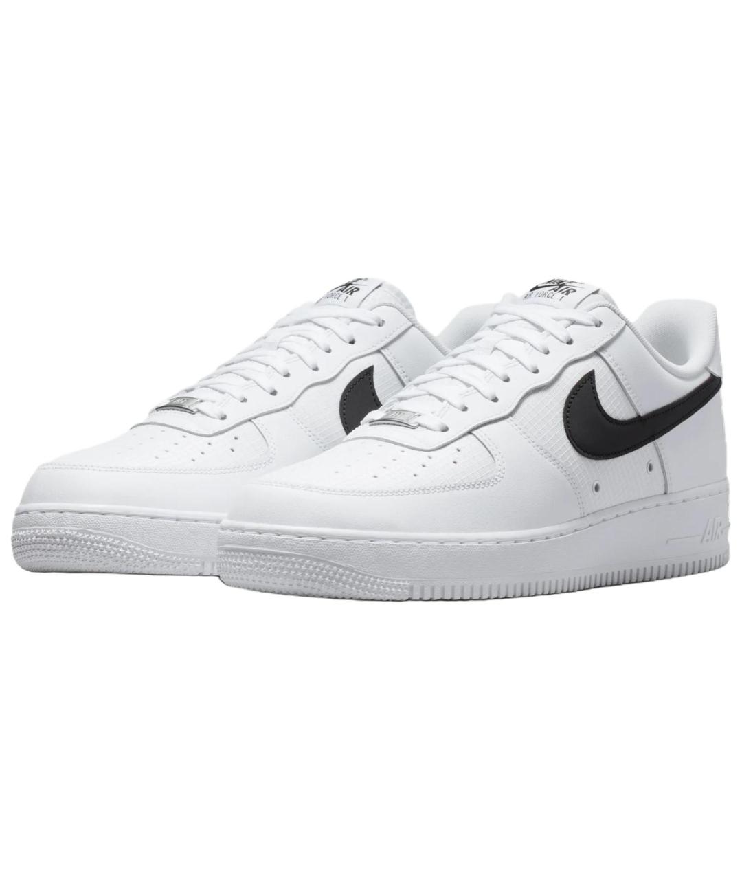 NIKE Белые кожаные кроссовки, фото 3