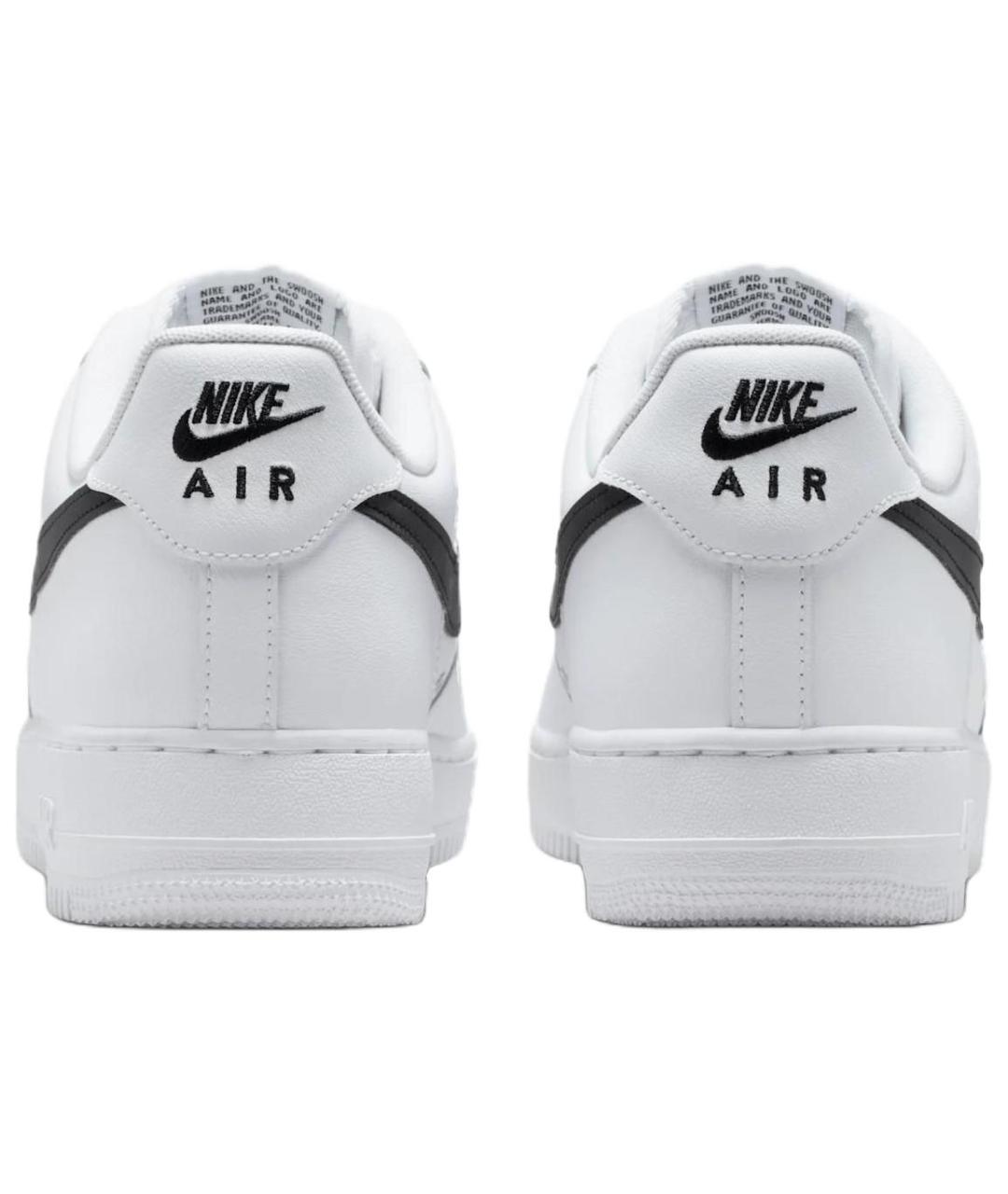 NIKE Белые кожаные кроссовки, фото 5
