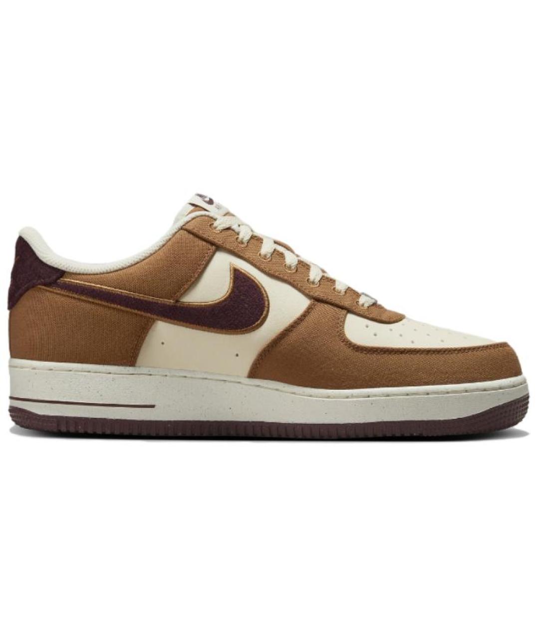 NIKE Коричневые низкие кроссовки / кеды, фото 3