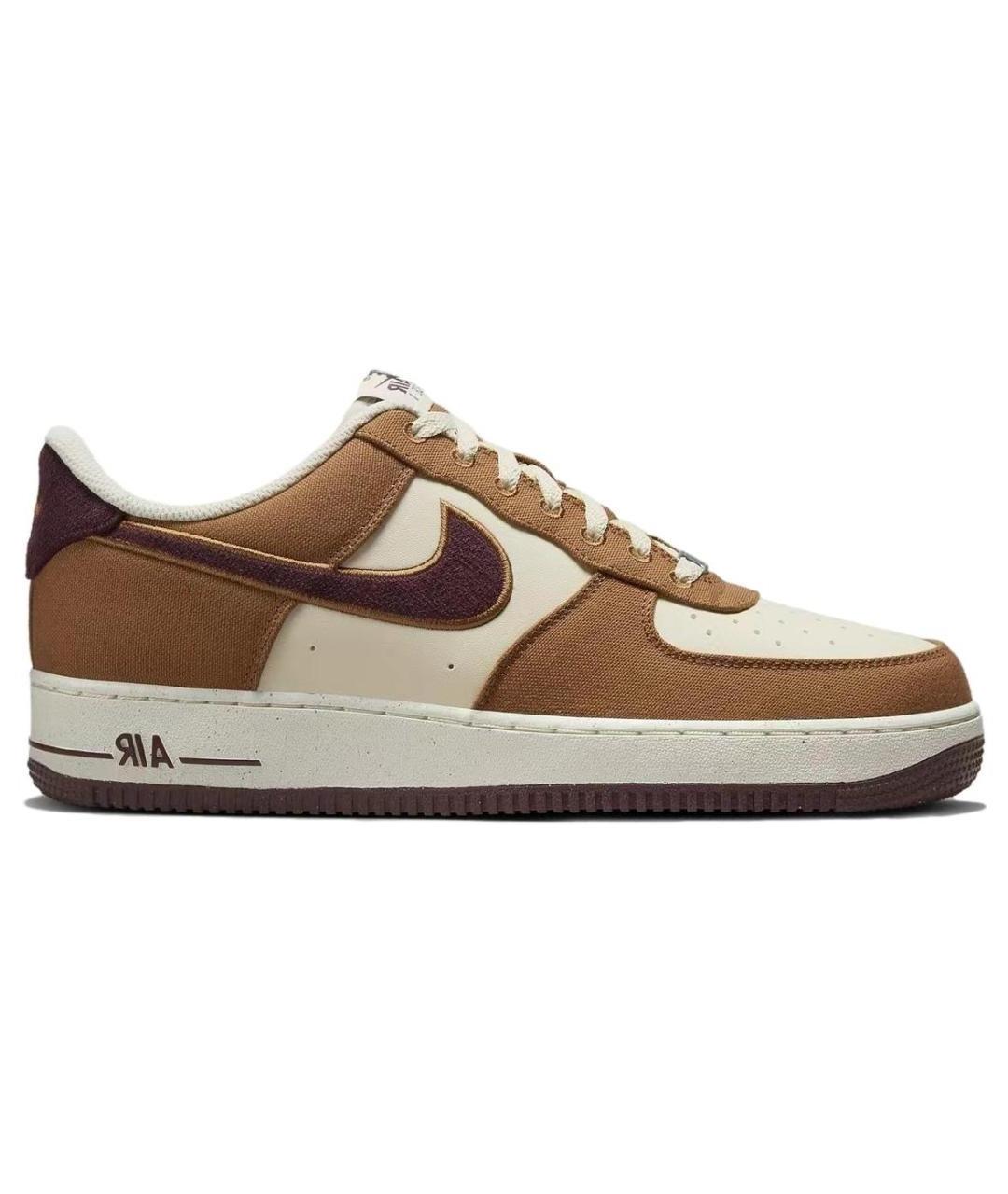 NIKE Коричневые низкие кроссовки / кеды, фото 1