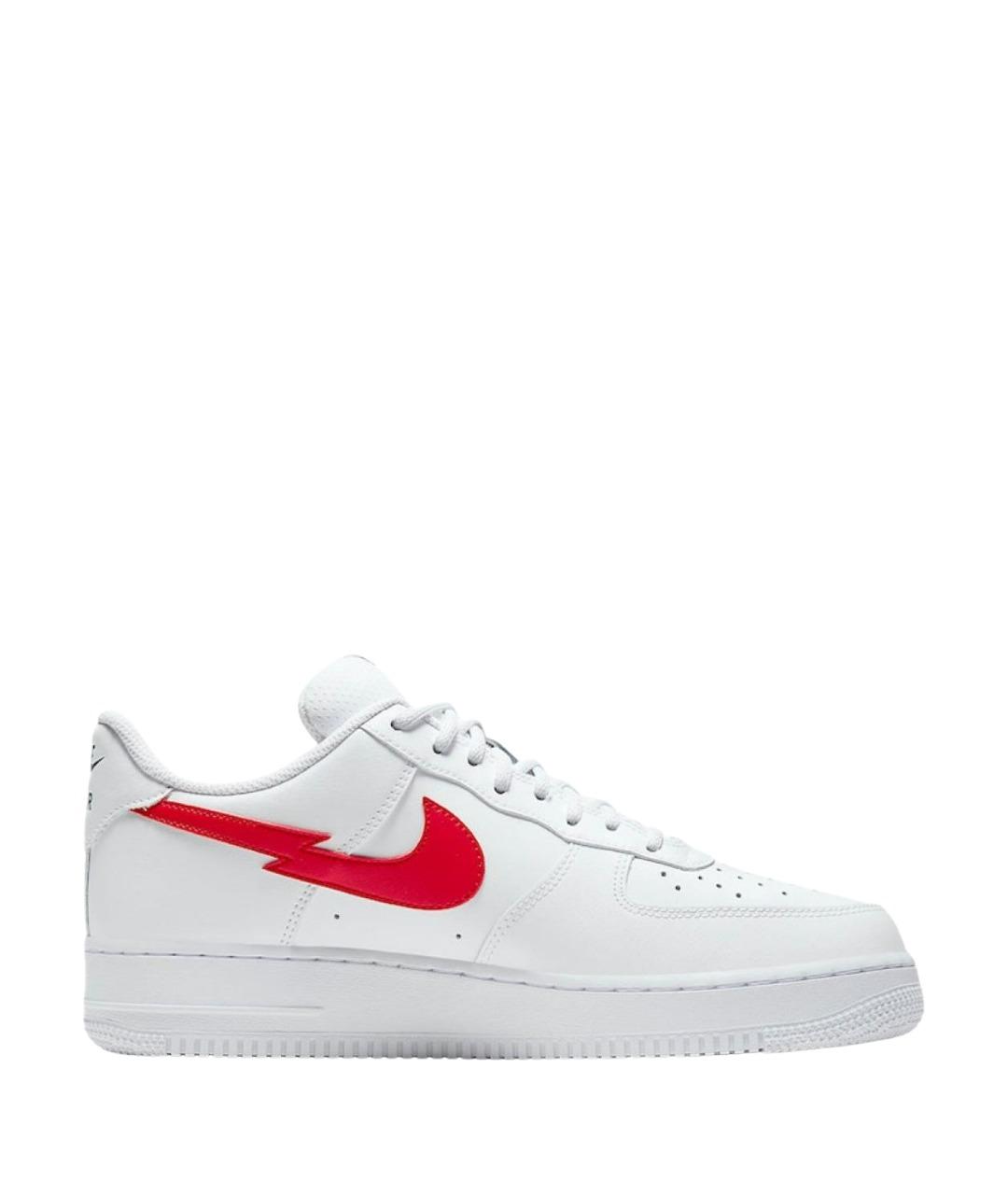 NIKE Белые кожаные кроссовки, фото 1