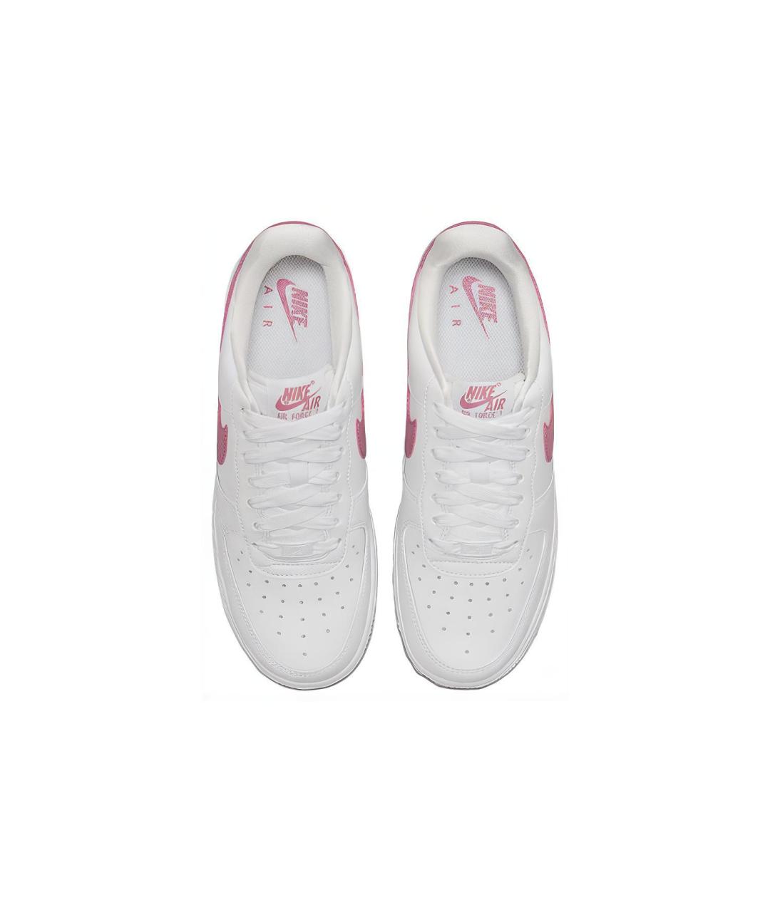 NIKE Белые кожаные кроссовки, фото 5