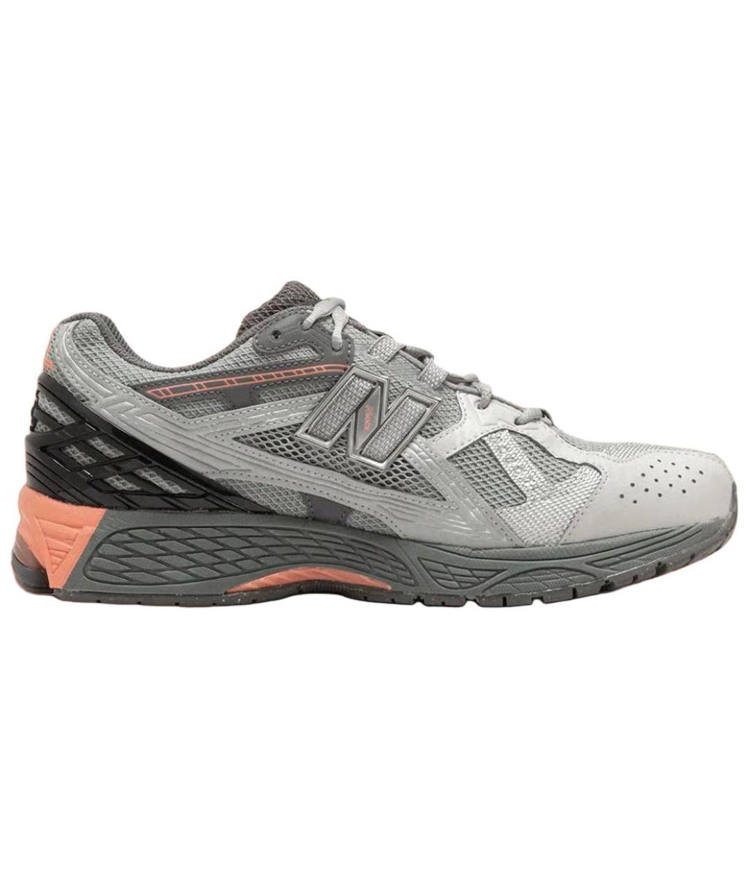 NEW BALANCE Серебряные низкие кроссовки / кеды, фото 3