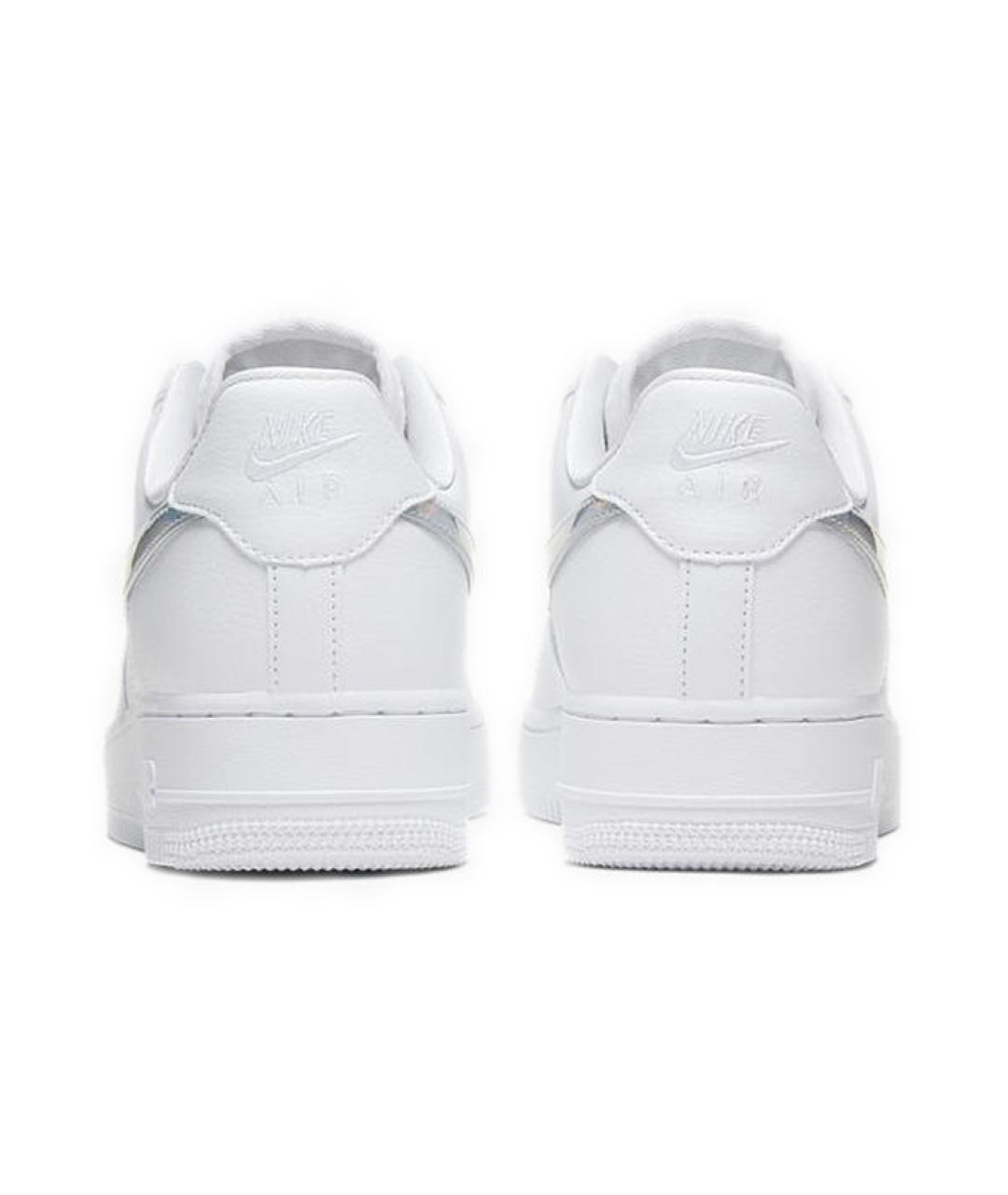 NIKE Белые кожаные кроссовки, фото 6