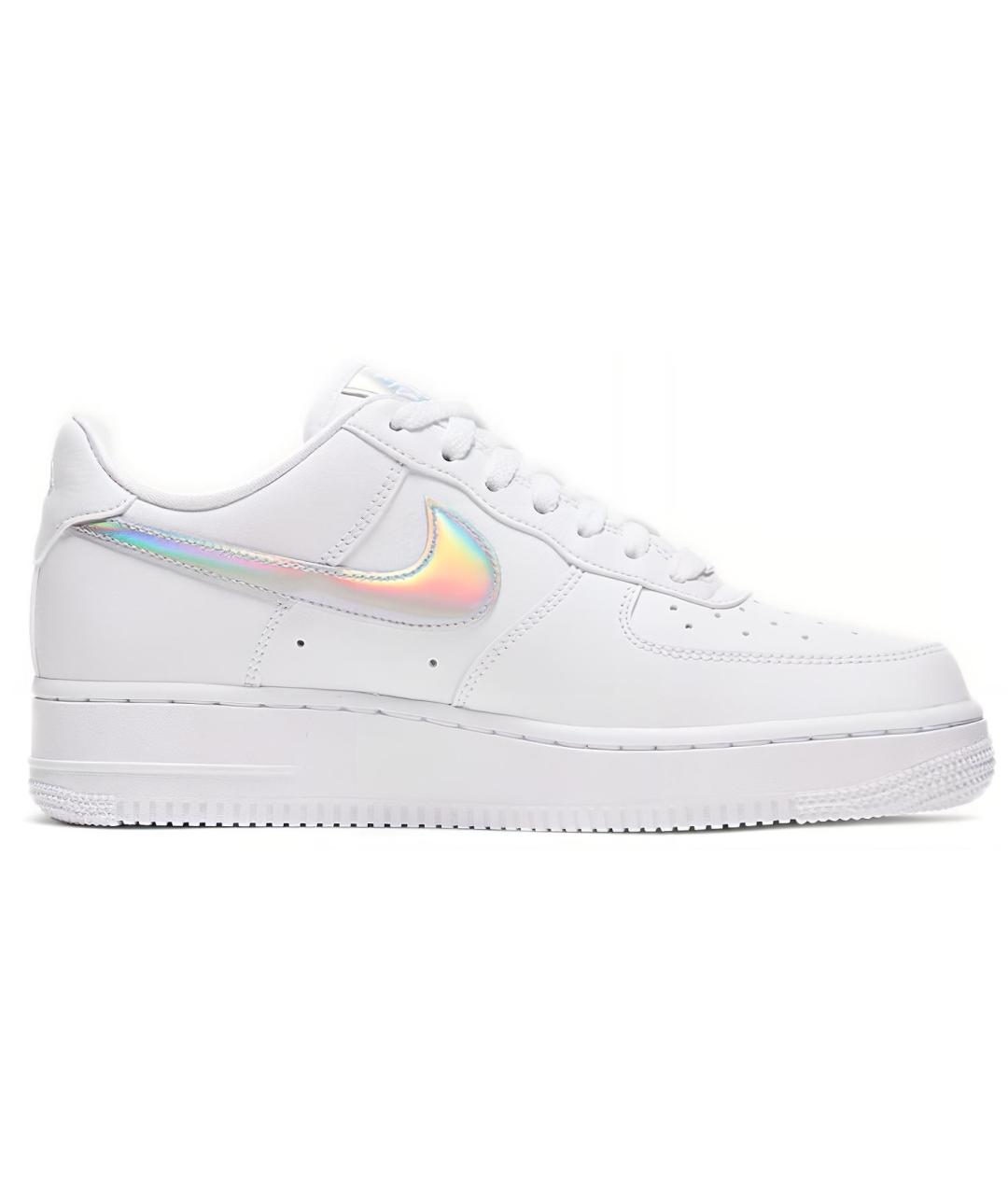 NIKE Белые кожаные кроссовки, фото 2