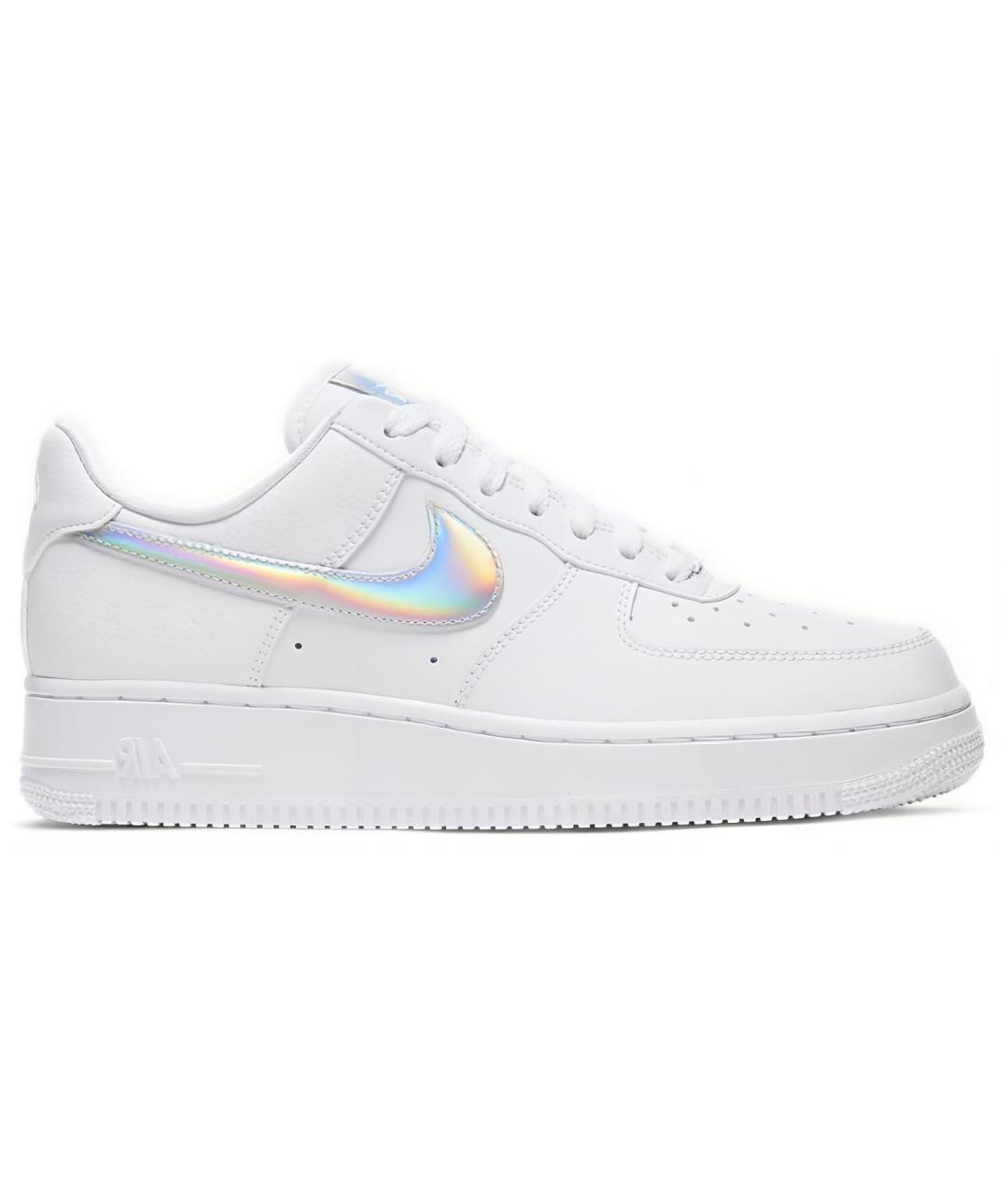 NIKE Белые кожаные кроссовки, фото 1