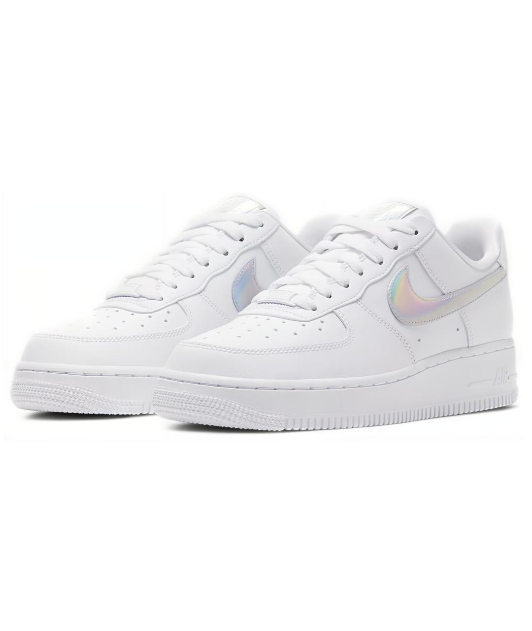 NIKE Белые кожаные кроссовки, фото 3