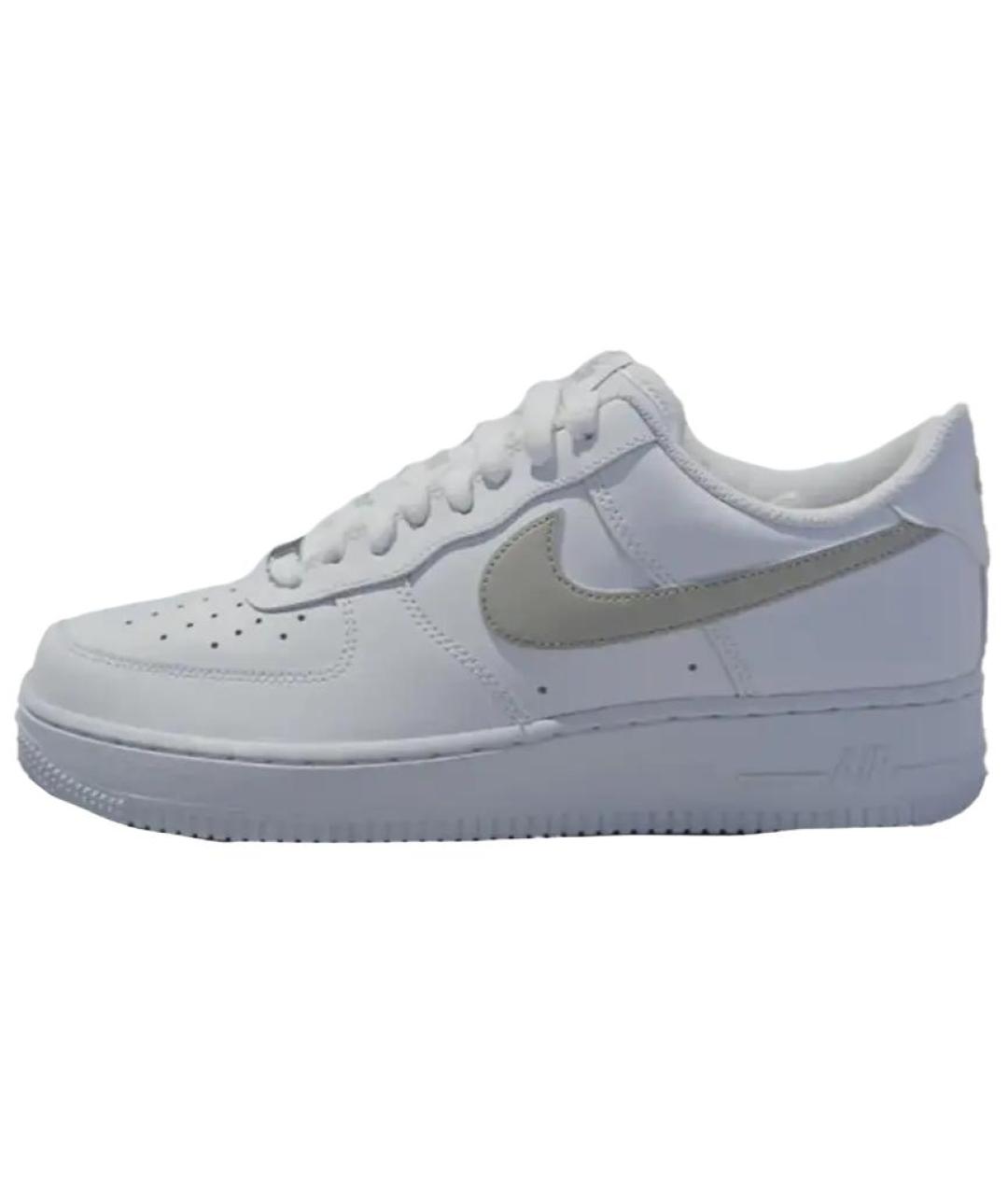 NIKE Белые низкие кроссовки / кеды, фото 2