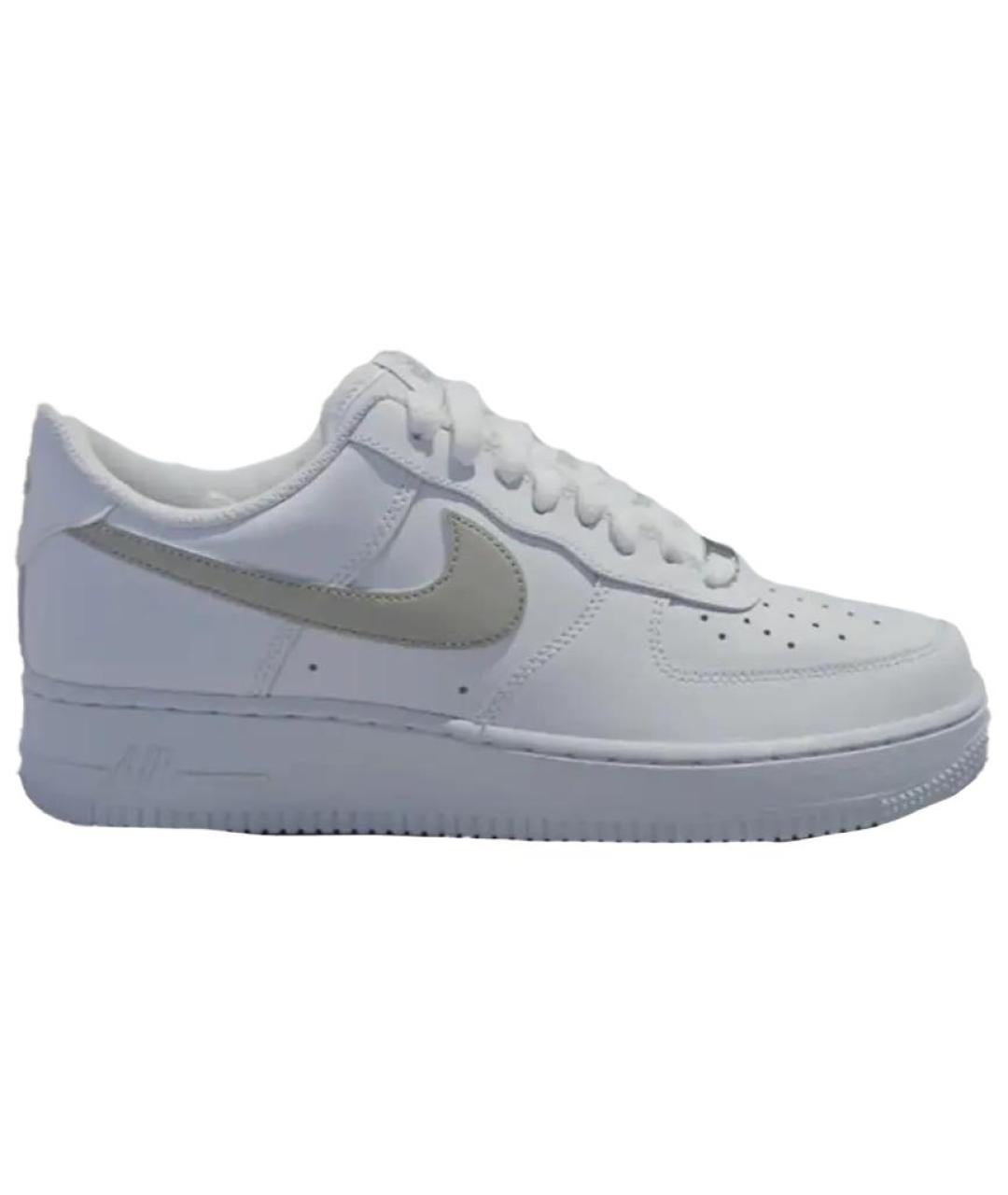 NIKE Белые низкие кроссовки / кеды, фото 1