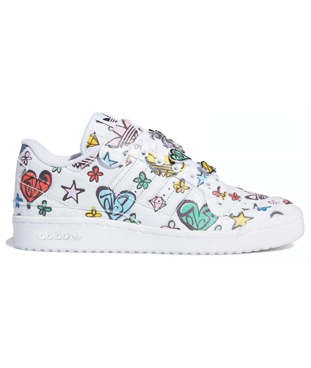 ADIDAS Белые кроссовки, фото 1